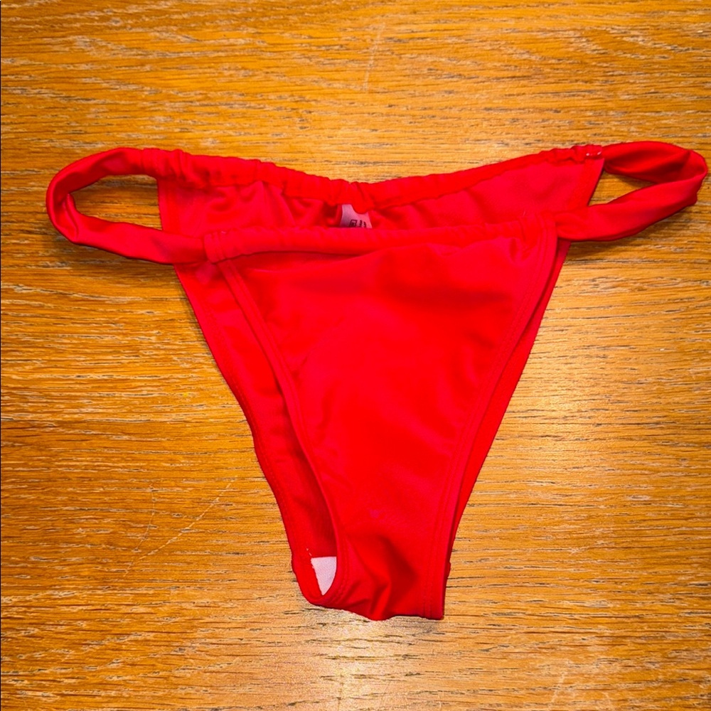 SHEIN Red Bikini Swimwear